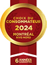 Consumer Choice Award North Shore Montreal 2024