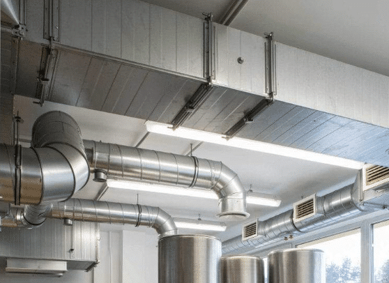 Duct cleaning industrial ventilation