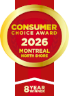 Consumer Choice Award - North Shore Montreal 2025 Consumer Choice Award North Shore Montreal 2026